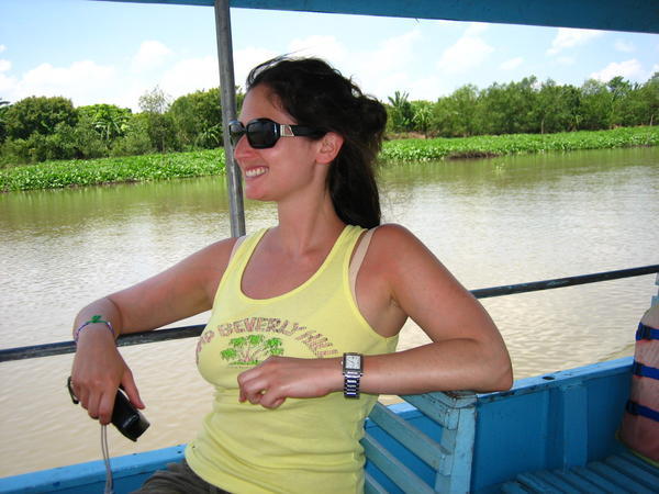 cruising along the mekong