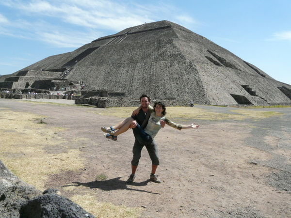 Piramide del Sol en Teotihuacan