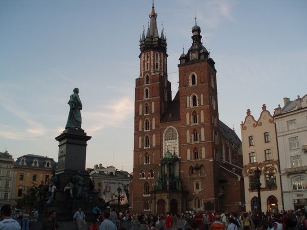 Evening in Krakow