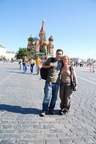 Us in Red Square