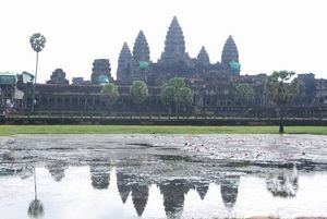 The front of Angkor Wat