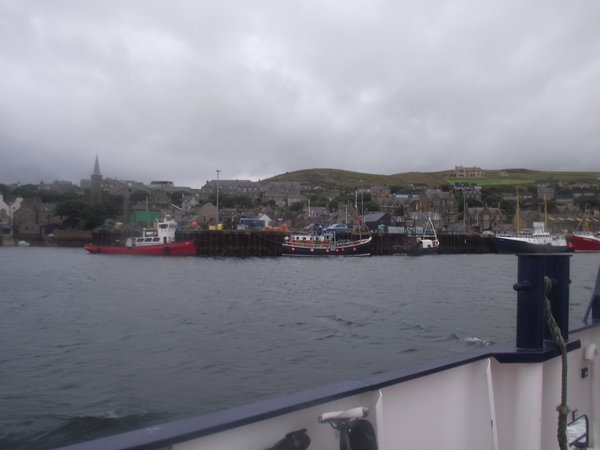 Stromness from Hoy ferry