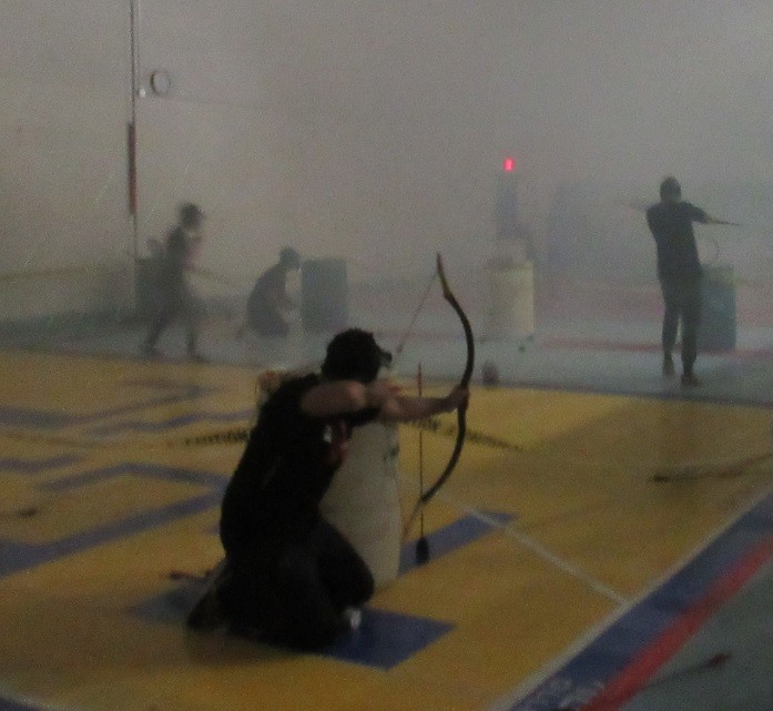 This is what Archery Tag looks like