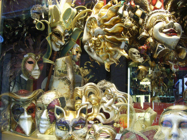 These masks were on sale all over the place.