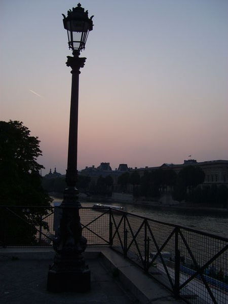Lampost by the Seine