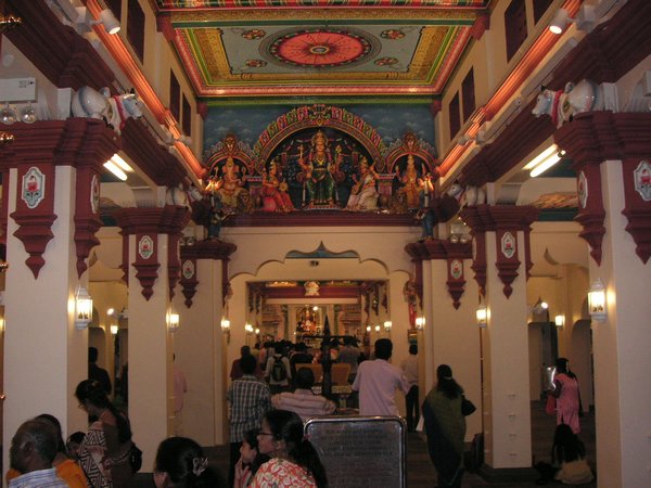 Inside Hindu Shrine