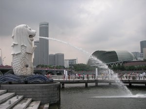 The Merlion A Singapore Landmark