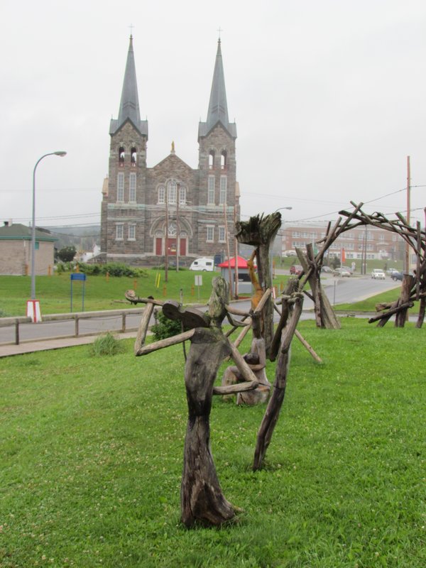 Driftwood sculptures
