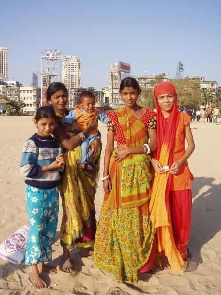 Salawar suits by the sea