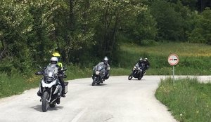 Smooth riding on Serbian Roads...