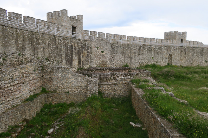Inside the Samoils Fortress.