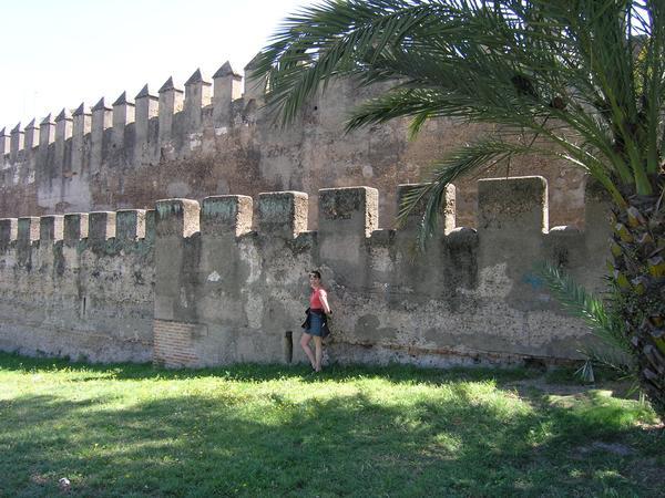 Old Moorish city walls