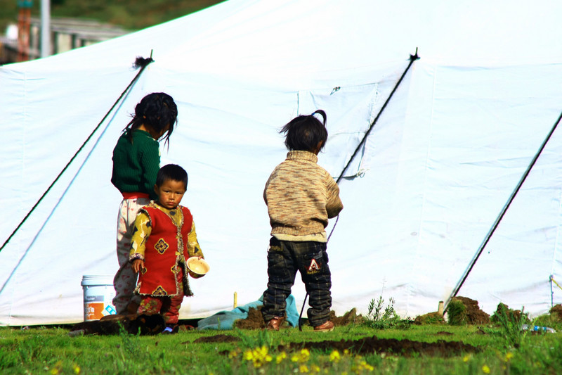 A nomad village in Litang