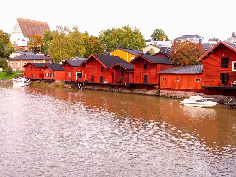 Porvoo charming old houses