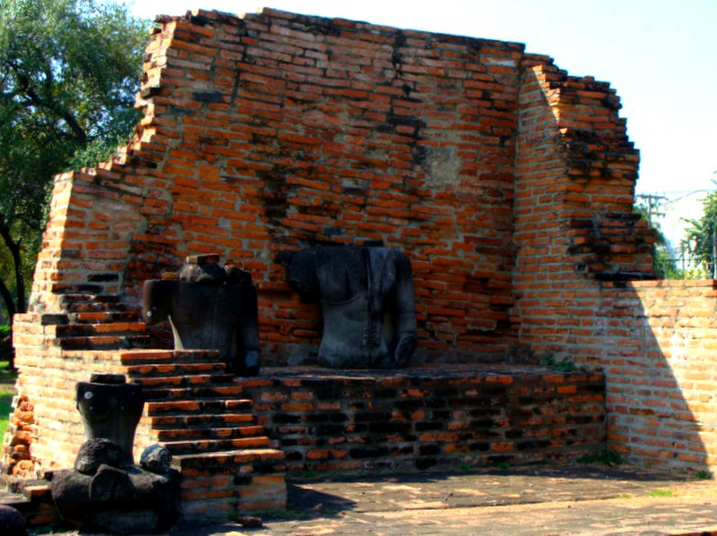 Ruins in the Historical Park of Ayutthaya