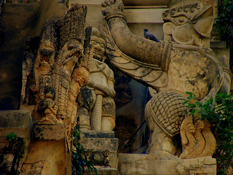  Fine details at Wat Ratchaburana