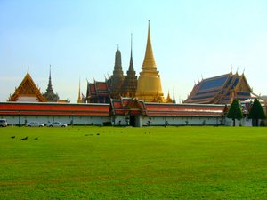 Outside view of the Grand Palace