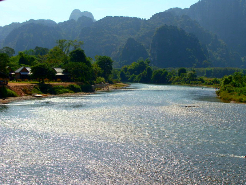The stunning and relentless Nam Song river