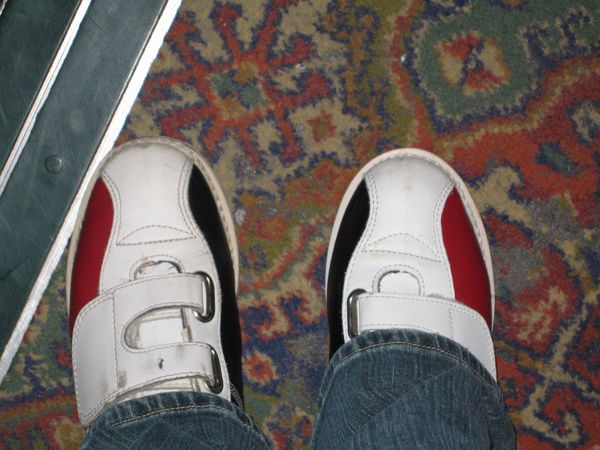 My bowling shoes. . . 