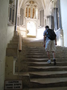 Worn Steps to the Chapter House