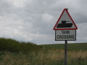 Watch out for those tanks. . . 