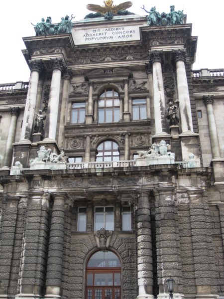 Back door Hofburg