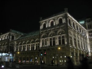 Staatsoper at night