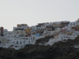 Fira from the water