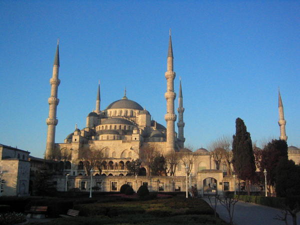Blue Mosque in early morning