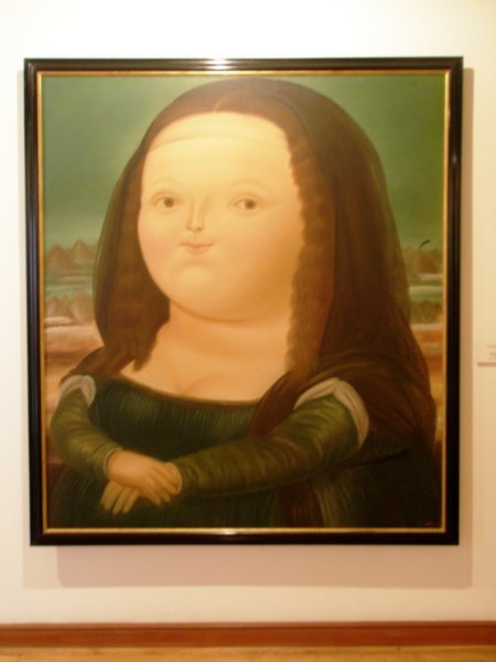 Botero's Mona 