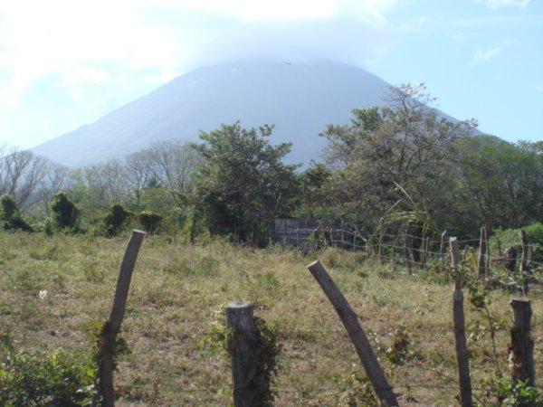 One of the island's volcanoes