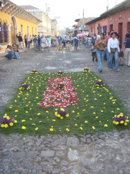 Antigua streets -  festival time