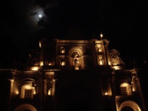 Spooky Antigua by moonlight