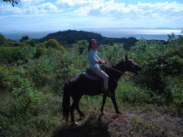 Horseback riding in Ometepe