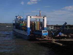 The ferry to Ometepe