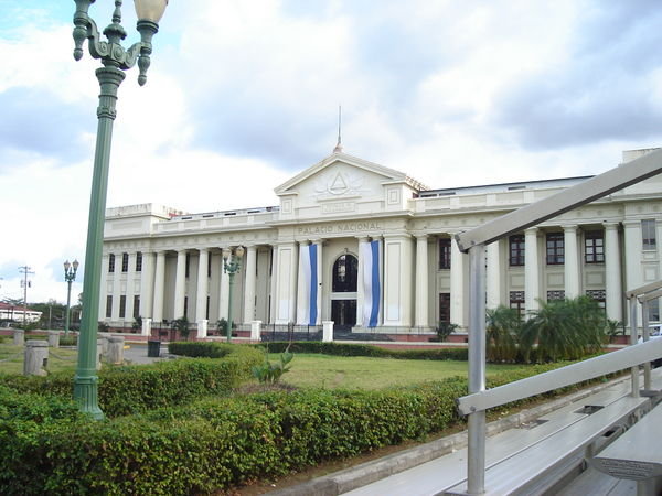 Palicio Nacional in Managua