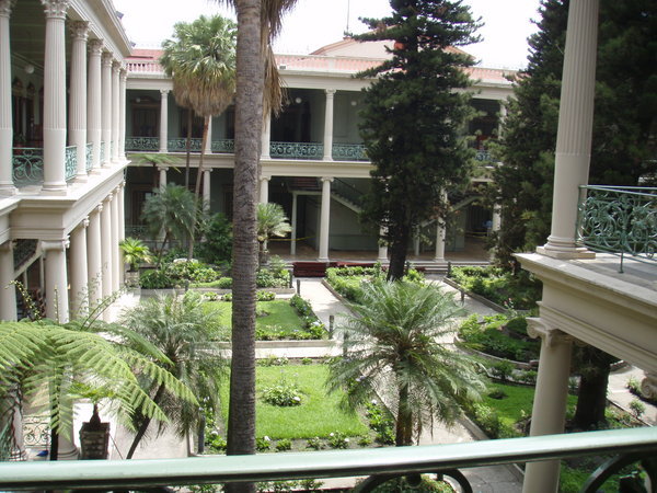 Palacio National Courtyard