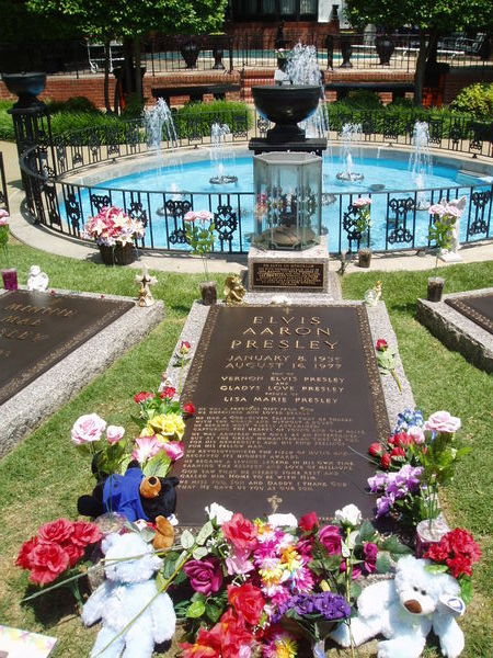 Elvis's grave