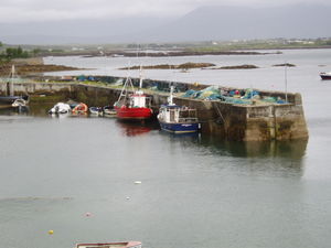 The harbour at Roundstone - County Galway
