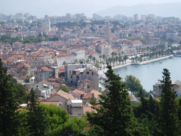 Split - viewed from the Marjan Peninsula