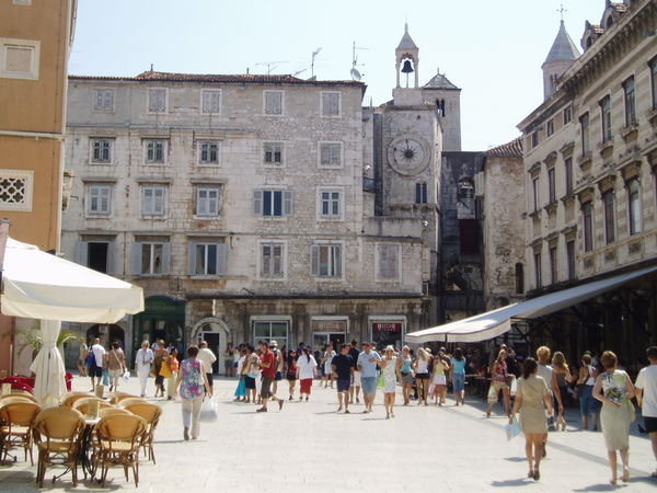 The old town of Split