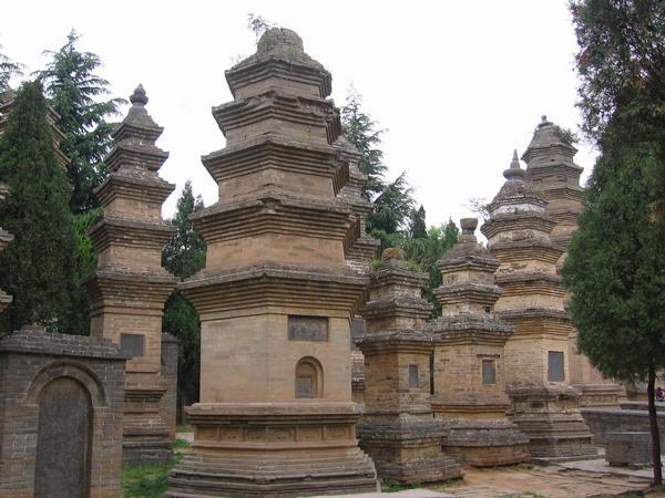The pagoda forest (cemetery)