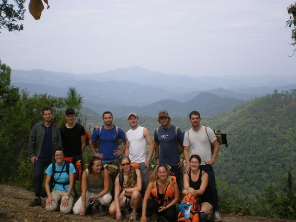 Chiang Mai (Trekkingtour) - die Trekkinggruppe