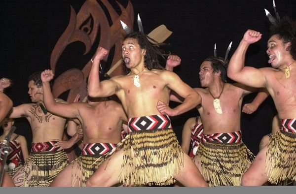Haka Nationaltanz der Maoris