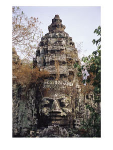 Cambodia Tempelgesichter