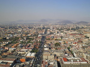 Mexiko Stadt Bergumgebung
