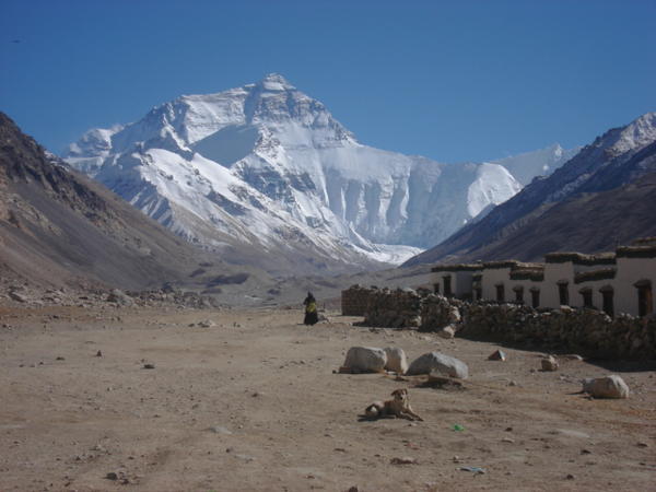 View from Rongbuk