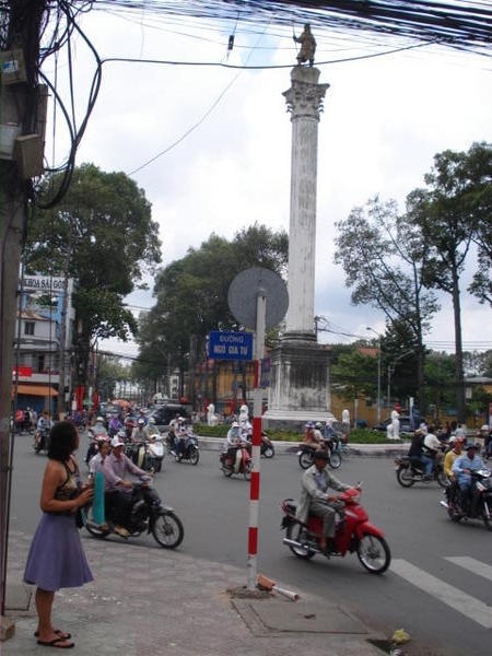 Roundabout in Cholon 