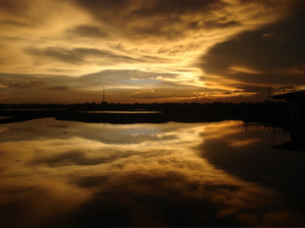 Sunset at Lakeside