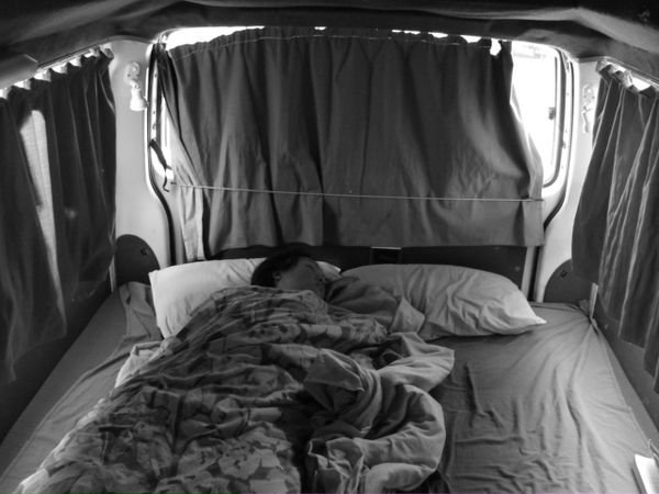 Last morning to wake up in the camper